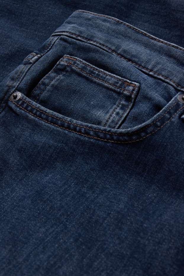 Hommes - Straight jean - LYCRA® - jean bleu foncé