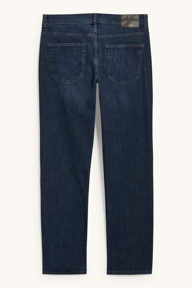 Hommes - Straight jean - LYCRA® - jean bleu foncé