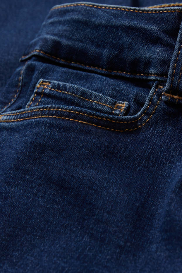 Damen - Jegging Jeans - High Waist - jeansblau