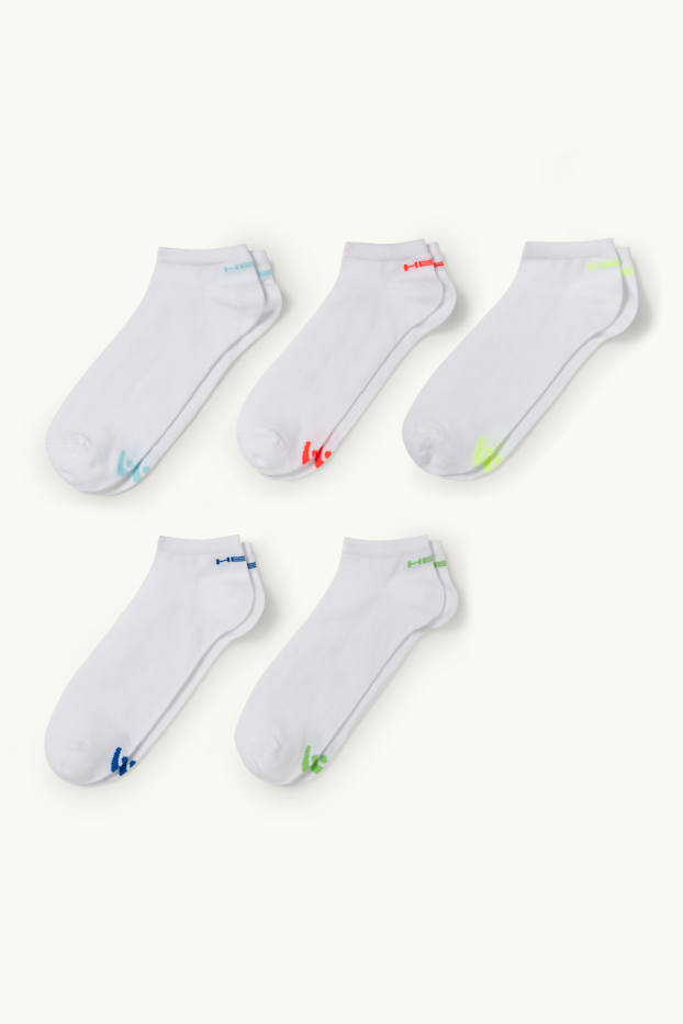 Herren - HEAD - Multipack 5er - Sneakersocken - weiß