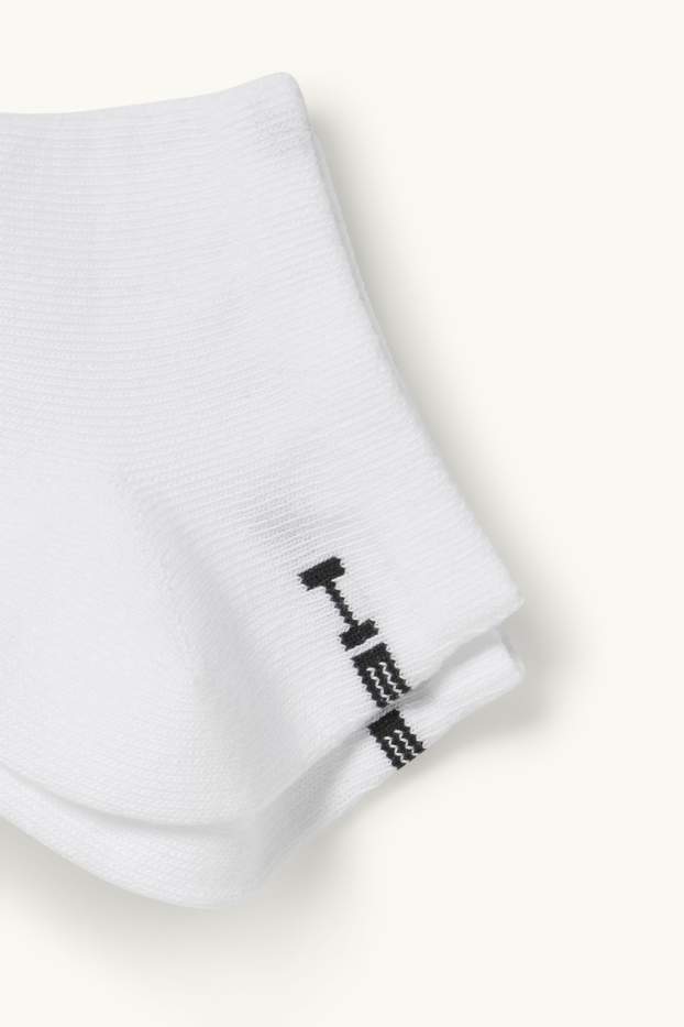 Uomo - HEAD - confezione da 5 - calzini corti - bianco