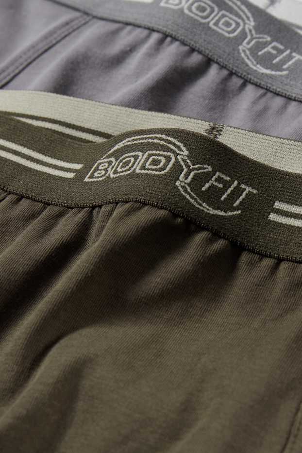 Herren - Multipack 2er - Trunks  - dunkelgrün