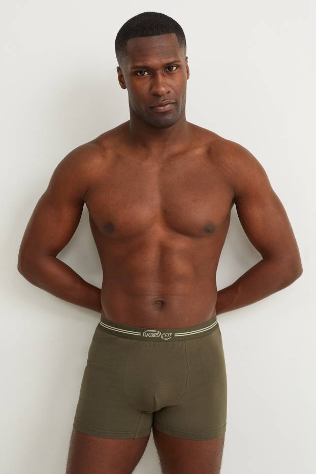 Herren - Multipack 2er - Trunks  - dunkelgrün