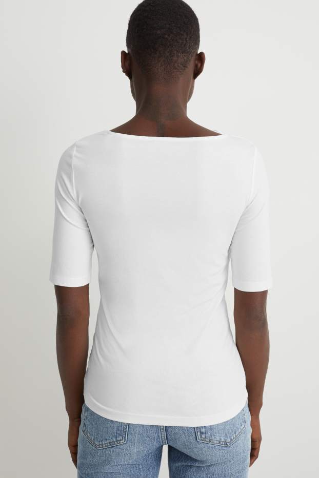 Femmes - T-shirt - blanc