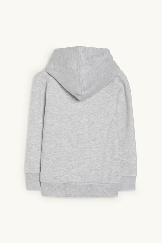 Unisex - Hoodie - genderneutral - hellgrau-melange