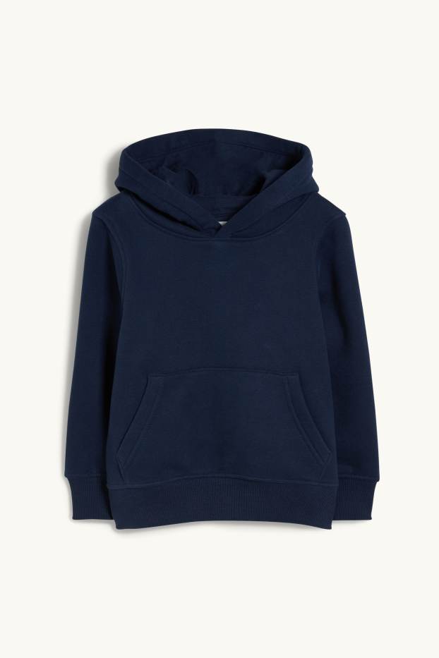 Enfants garçons - Sweat à capuche - genderneutral - bleu foncé