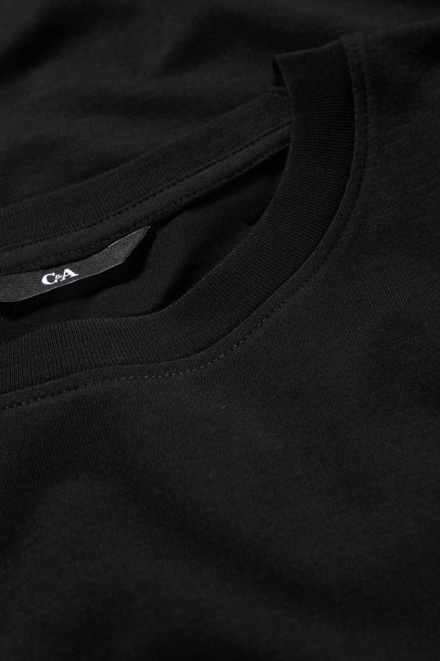 Heren - Longsleeve - zwart