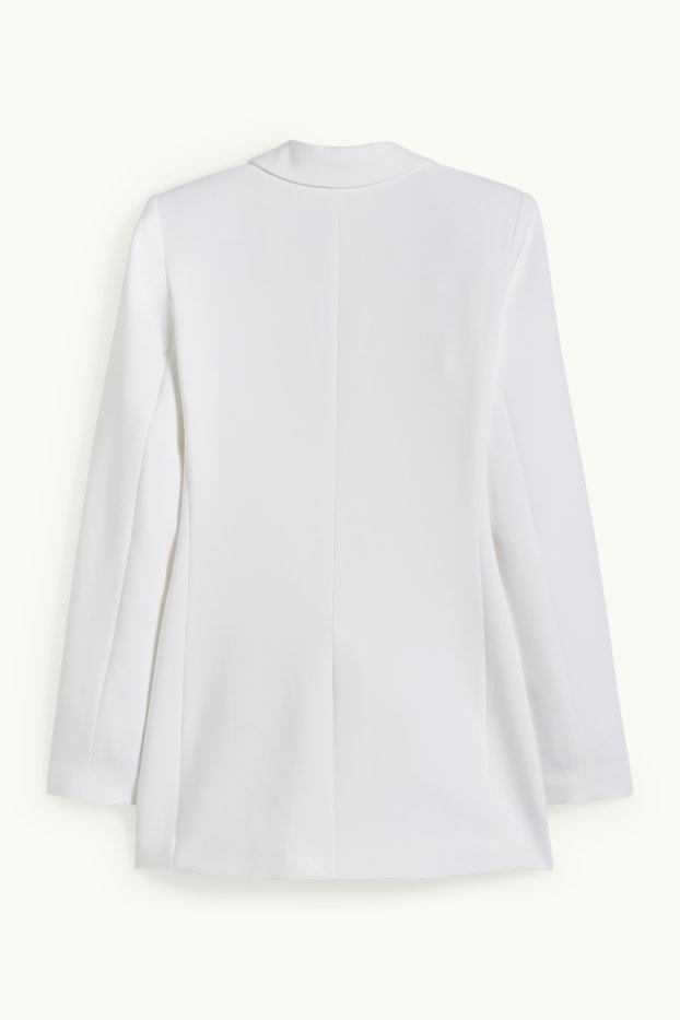 Women - Business blazer - regular fit - white