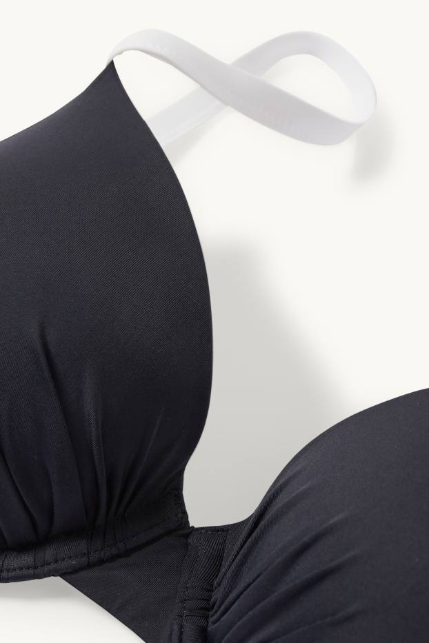 Damen - Bikini-Top mit Bügel - wattiert - LYCRA® XTRA LIFE™ - schwarz