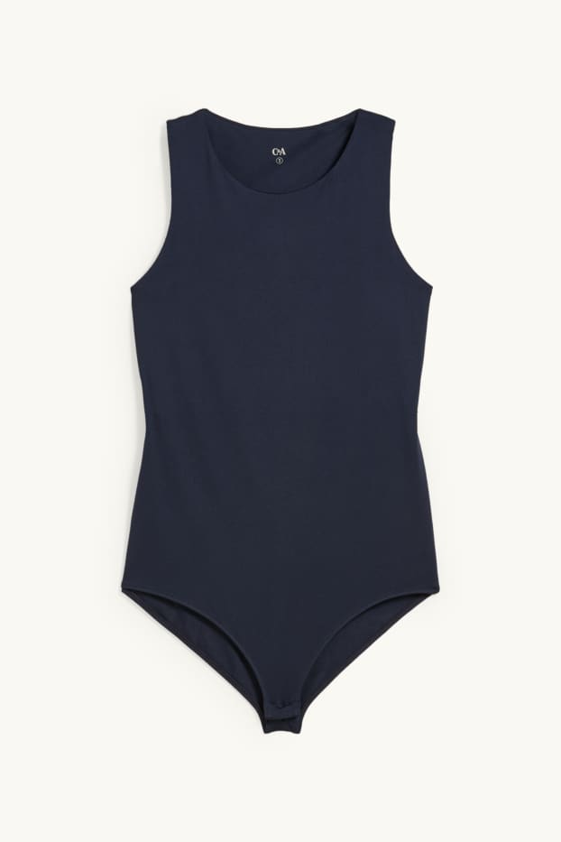 Femmes - Body basique - bleu foncé