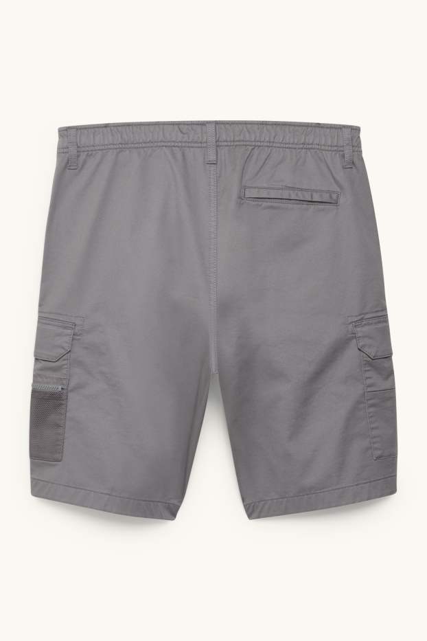 Herren - Cargoshorts - grau