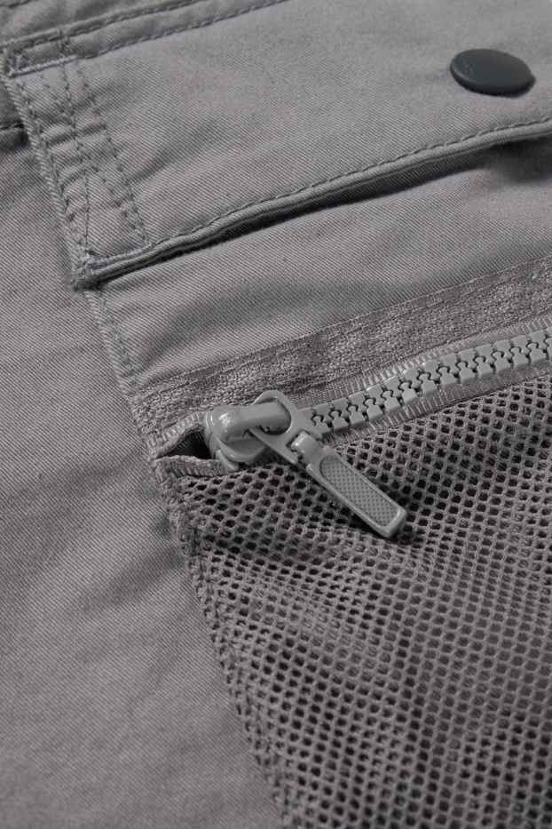 Herren - Cargoshorts - grau