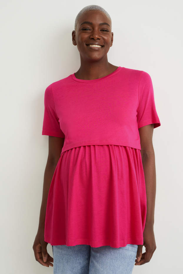 Damen - Still-T-Shirt - pink