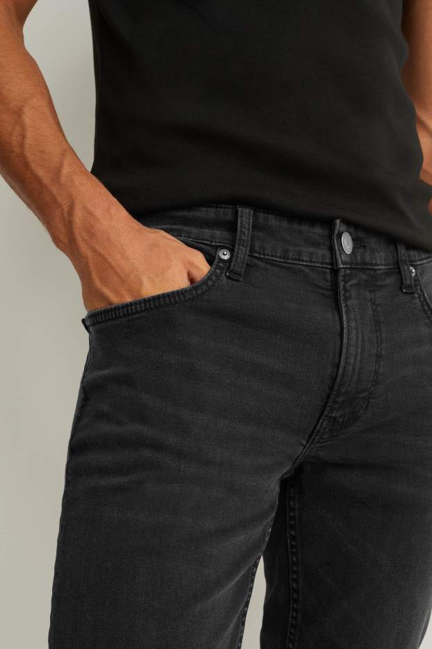 Heren - Skinny jeans - jeansdonkergrijs