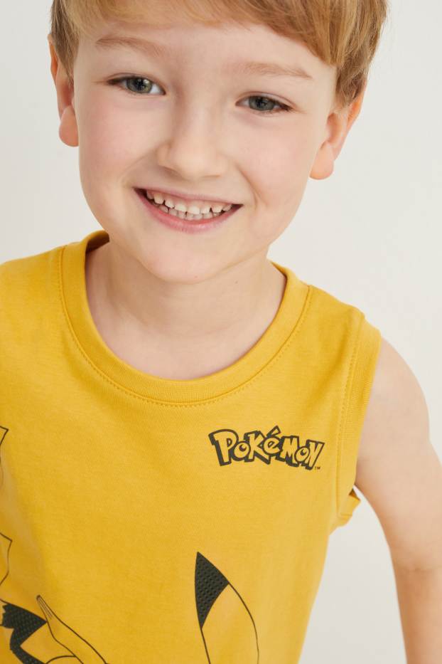 Children Boys - Pokémon - vest - yellow