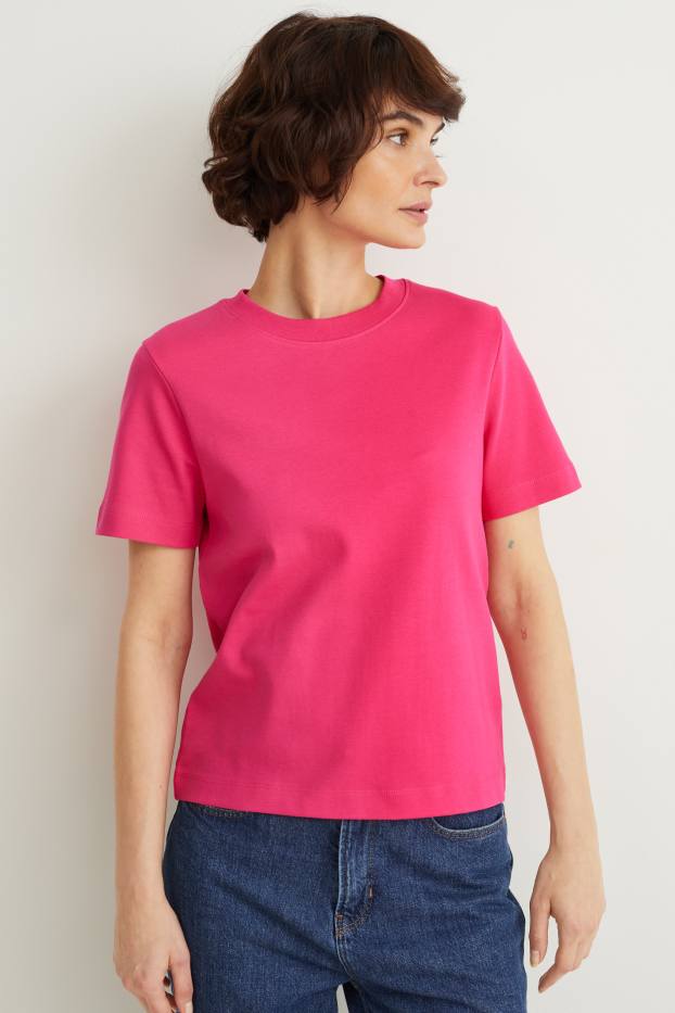 Femmes - T-shirt - rose