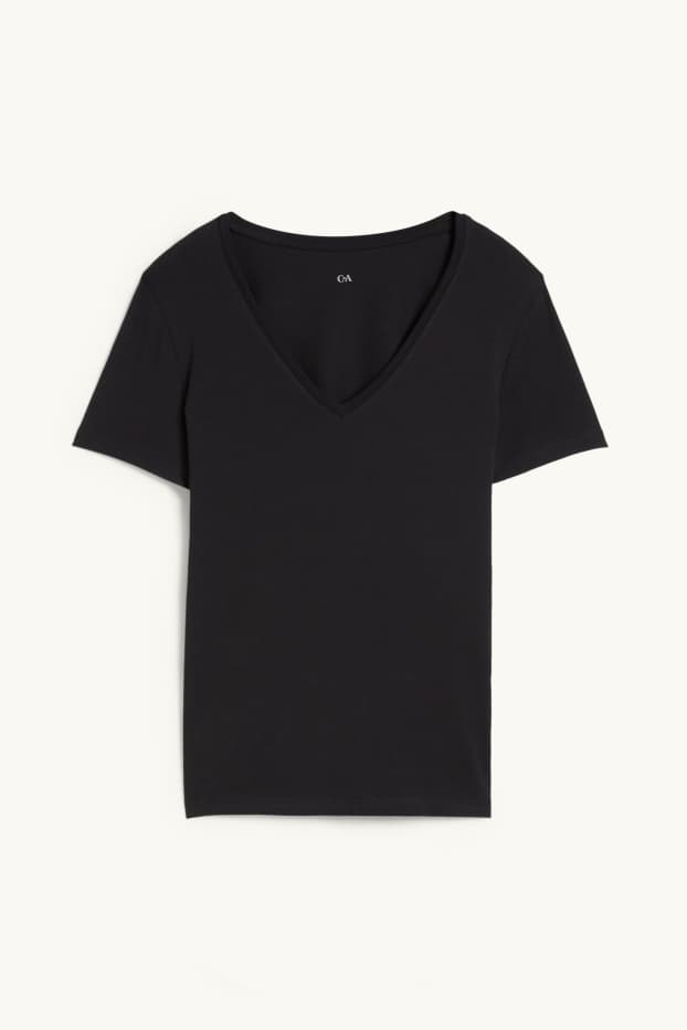 Femei - Tricou - negru