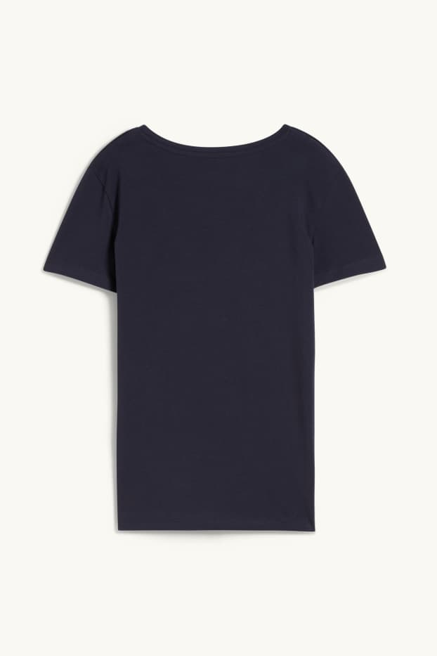 Women - Basic T-shirt - dark blue