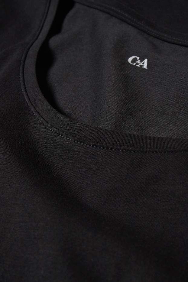 Femmes - T-shirt - noir