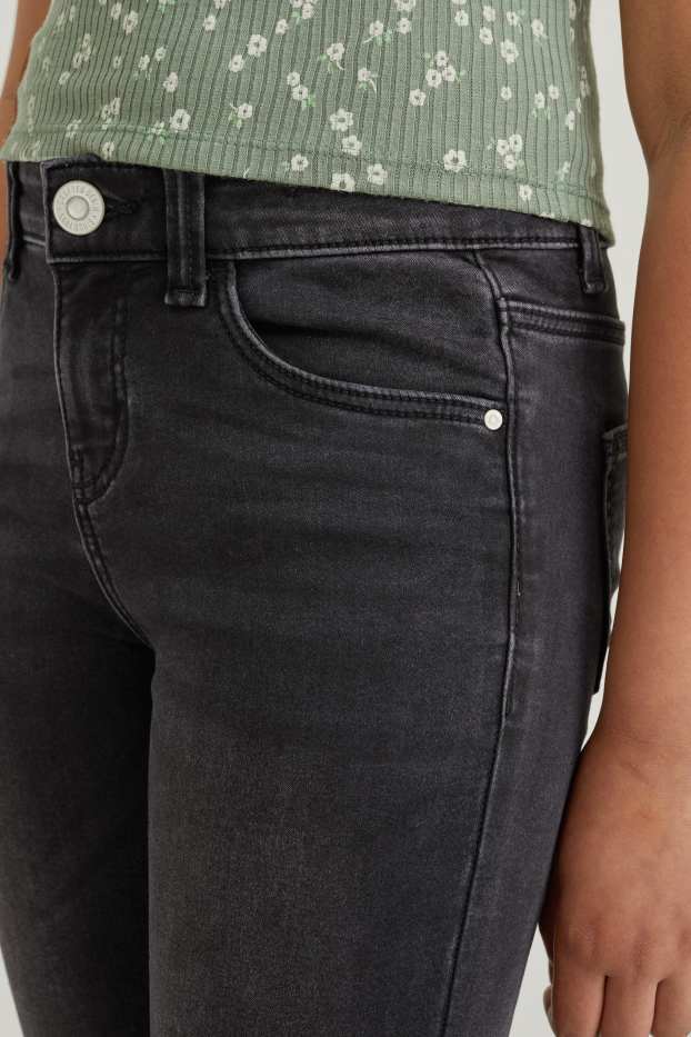 Bambine - Super skinny jeans - jeans grigio scuro