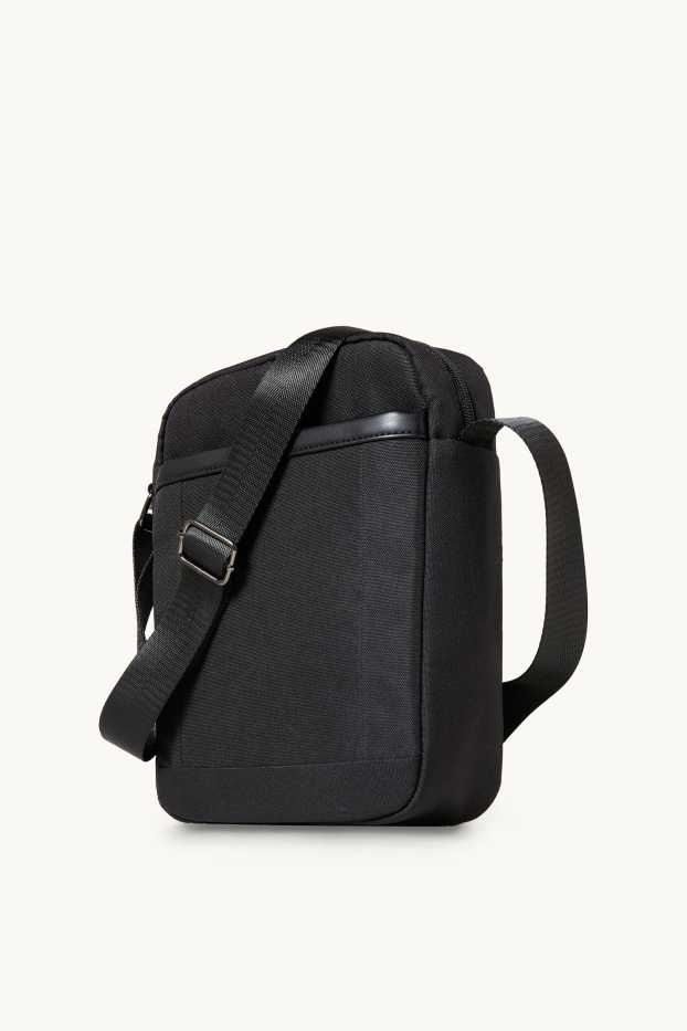 Bărbați - Geantă de umăr - negru