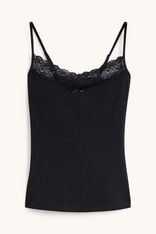 Femmes - Caraco - noir