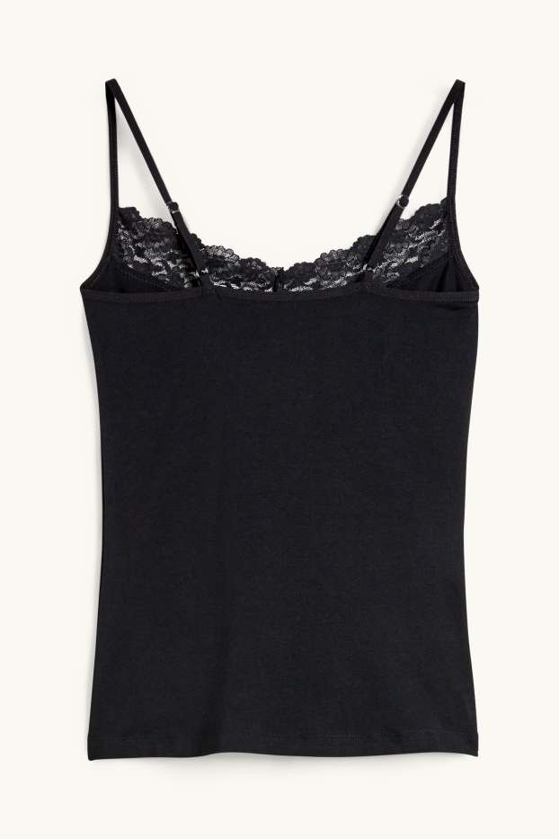 Femmes - Caraco - noir
