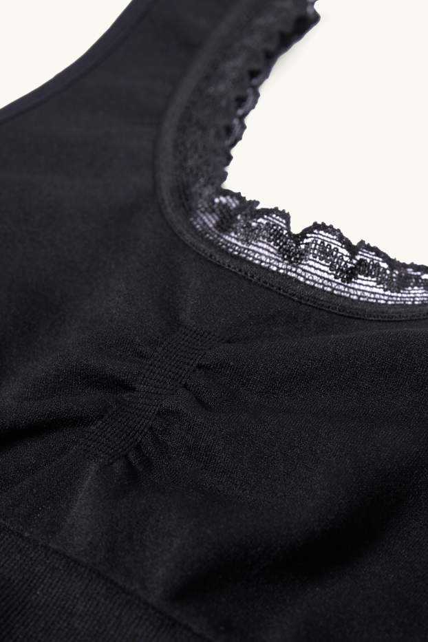 Damen - Bustier - schwarz