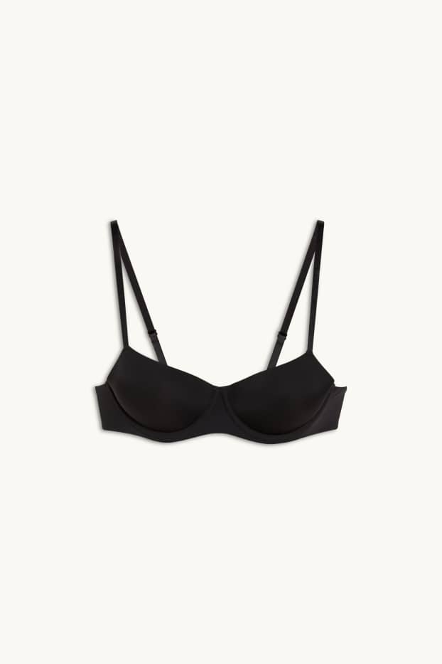 Dona - Sostenidors amb cèrcol - DEMI - enconxats - negre