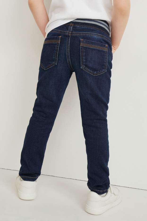 Kinder Jungen - Slim Jeans - Jog Denim - LYCRA® - dunkeljeansblau