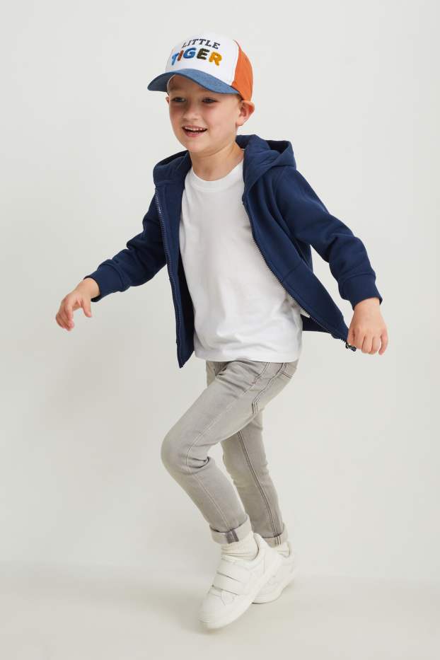 Children Boys - Skinny jeans - jog denim - denim-gray