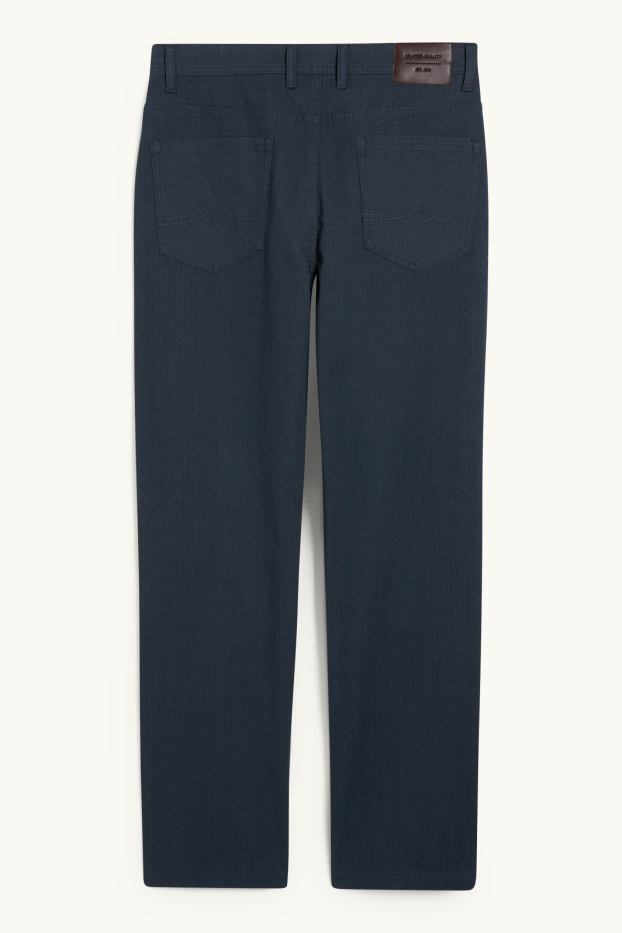 Heren - Broek - regular fit - donkergrijs