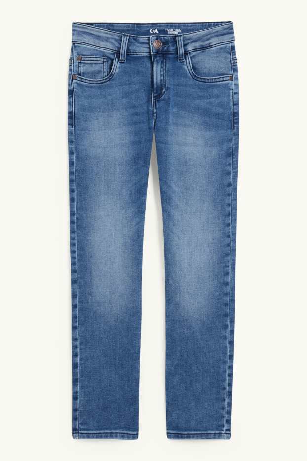 Nen - Straight jeans - texà blau