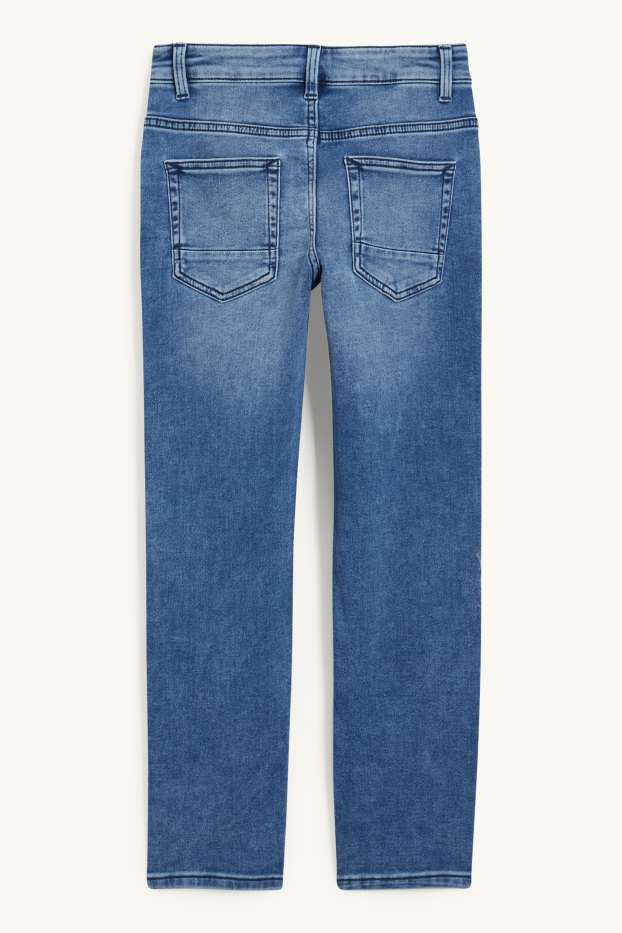 Nen - Straight jeans - texà blau