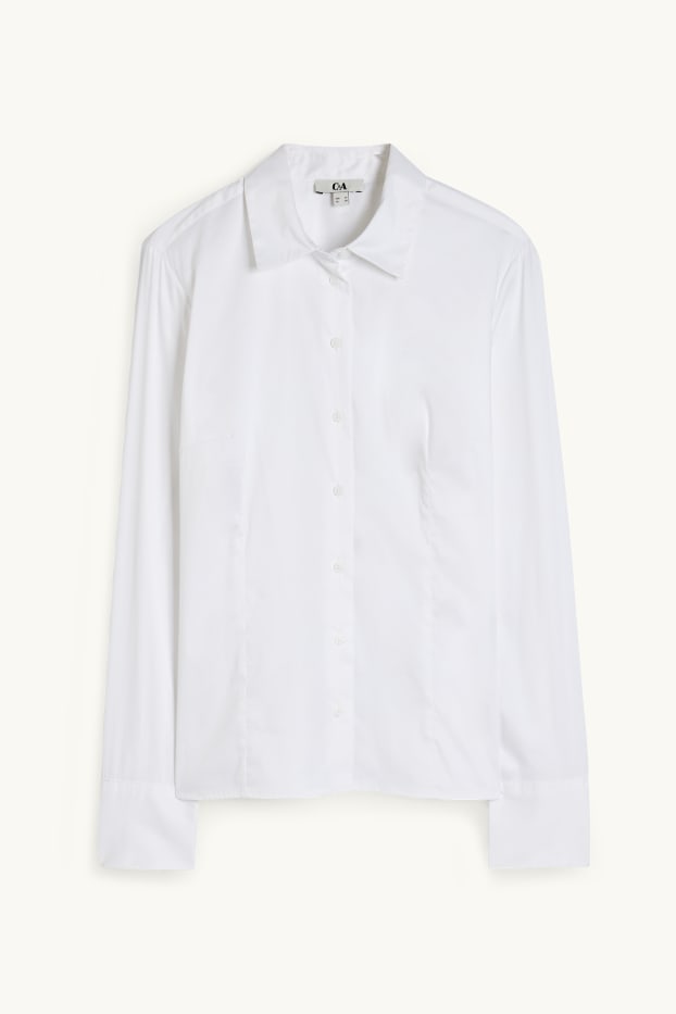 Dona - Brusa formal - blanc