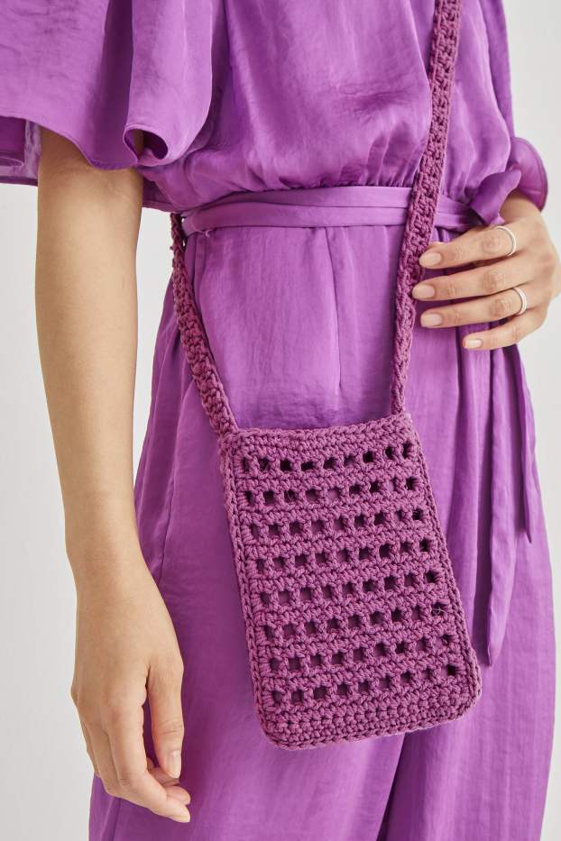 Women - Phone bag - purple