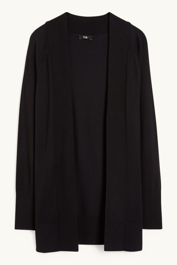 Damen - Strickjacke - schwarz