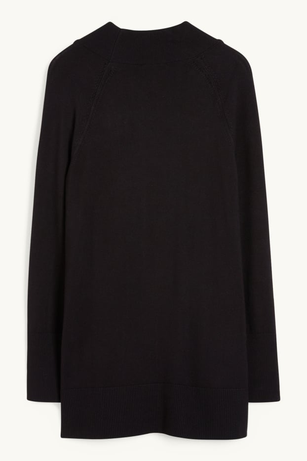 Damen - Strickjacke - schwarz