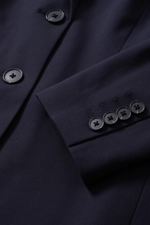Femmes - Blazer de bureau - regular fit - Mix & Match - bleu foncé