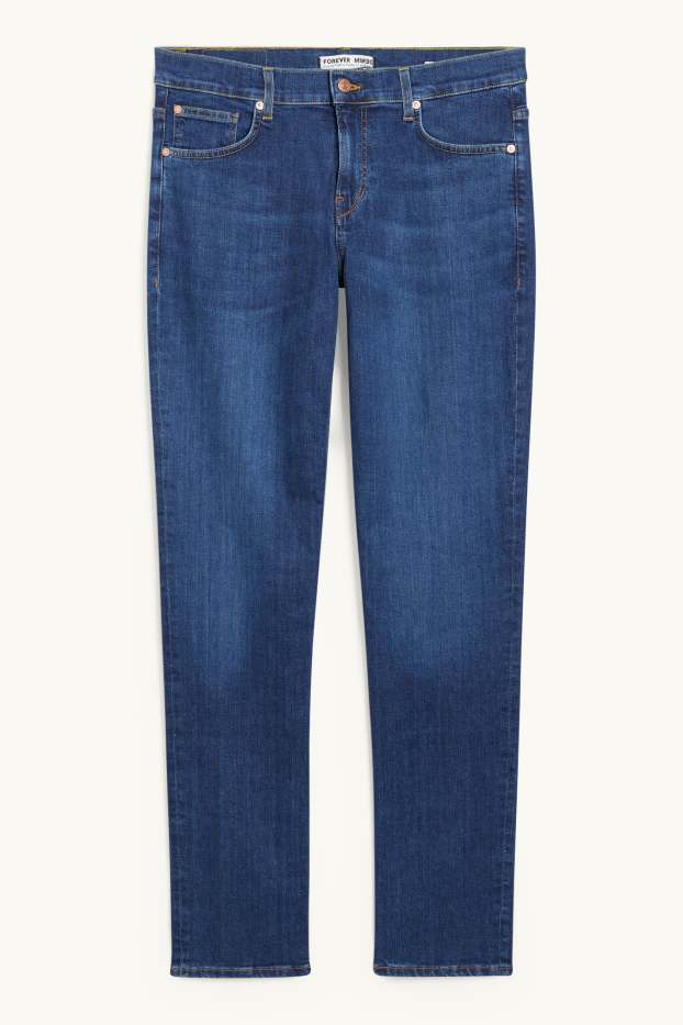 Pánské - Slim jeans - džíny - modré
