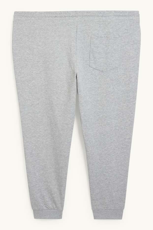 Heren - Joggingbroek - licht grijs-mix