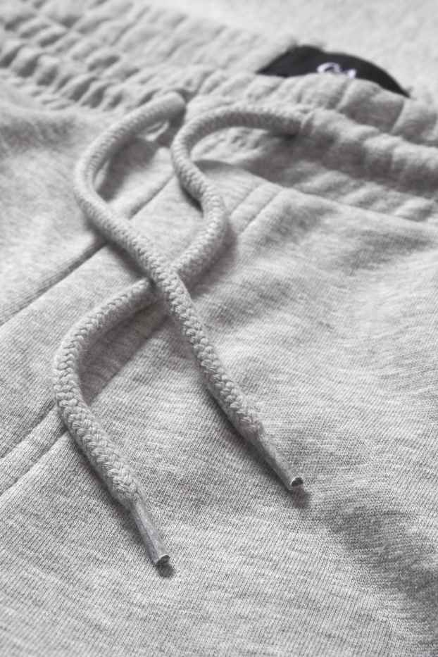 Heren - Joggingbroek - licht grijs-mix