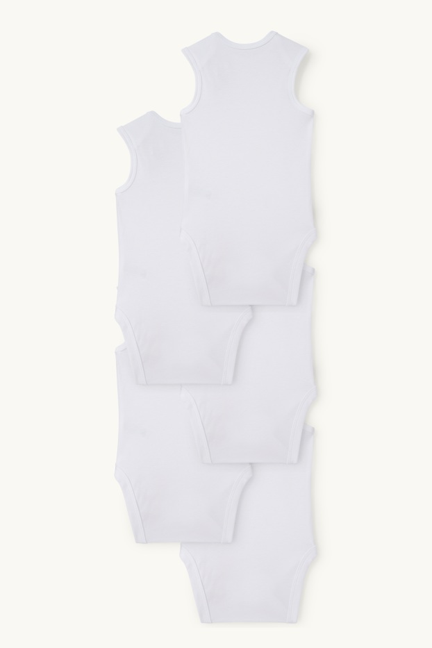 Unisexe - Lot de 5 - body pour bébé - blanc