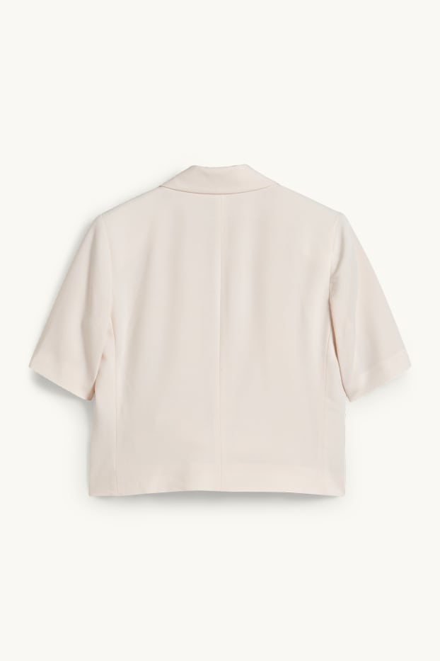 Damen - Blazer - Regular Fit - cremeweiß