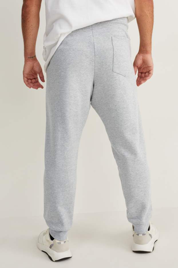 Heren - Joggingbroek - licht grijs-mix