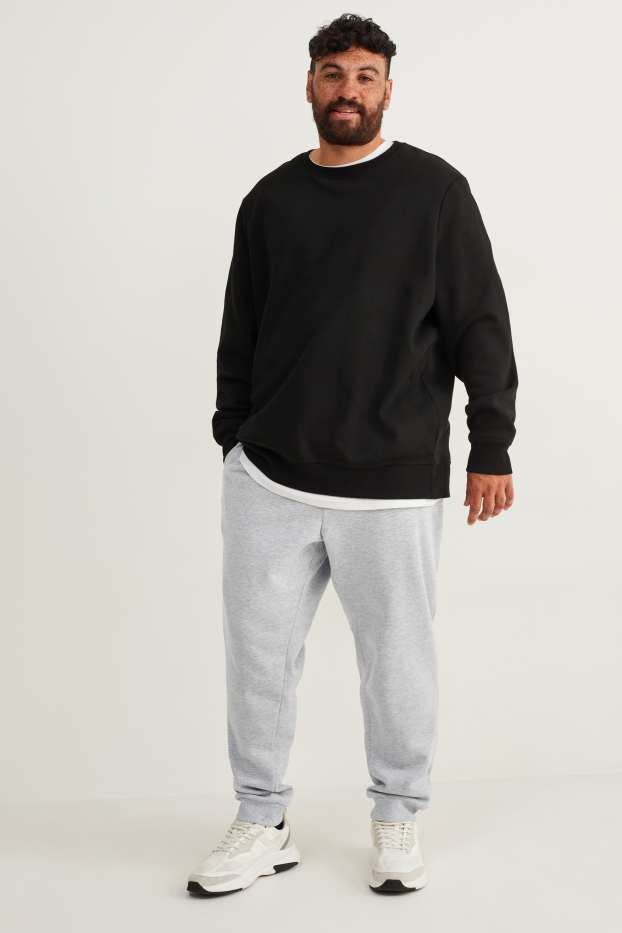 Heren - Joggingbroek - licht grijs-mix