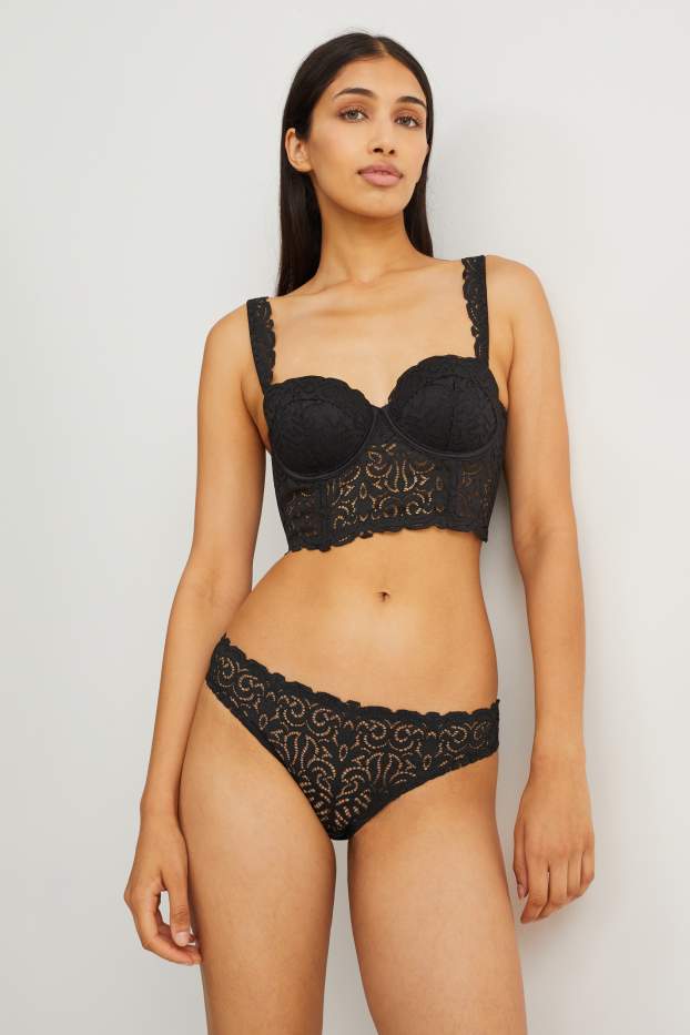 Dames - Slip - zwart