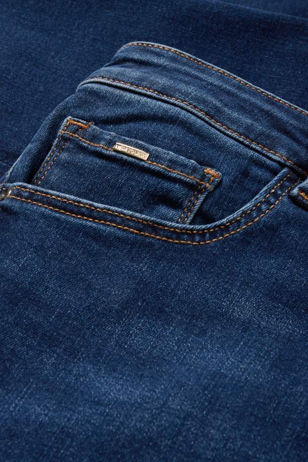 Damen - Slim Jeans - High Waist - Shaping-Jeans - LYCRA® - jeansblau