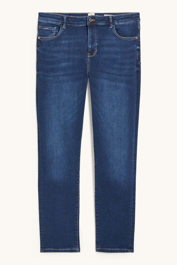 Damen - Slim Jeans - High Waist - Shaping-Jeans - LYCRA® - jeansblau