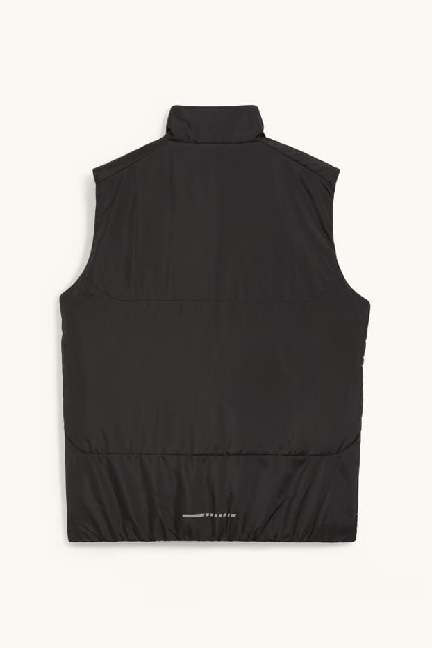Heren - Sportvest - waterafstotend - zwart
